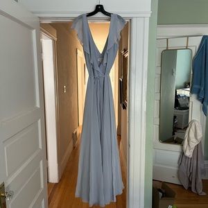 Jenny Yoo Faye Dress - powder blue